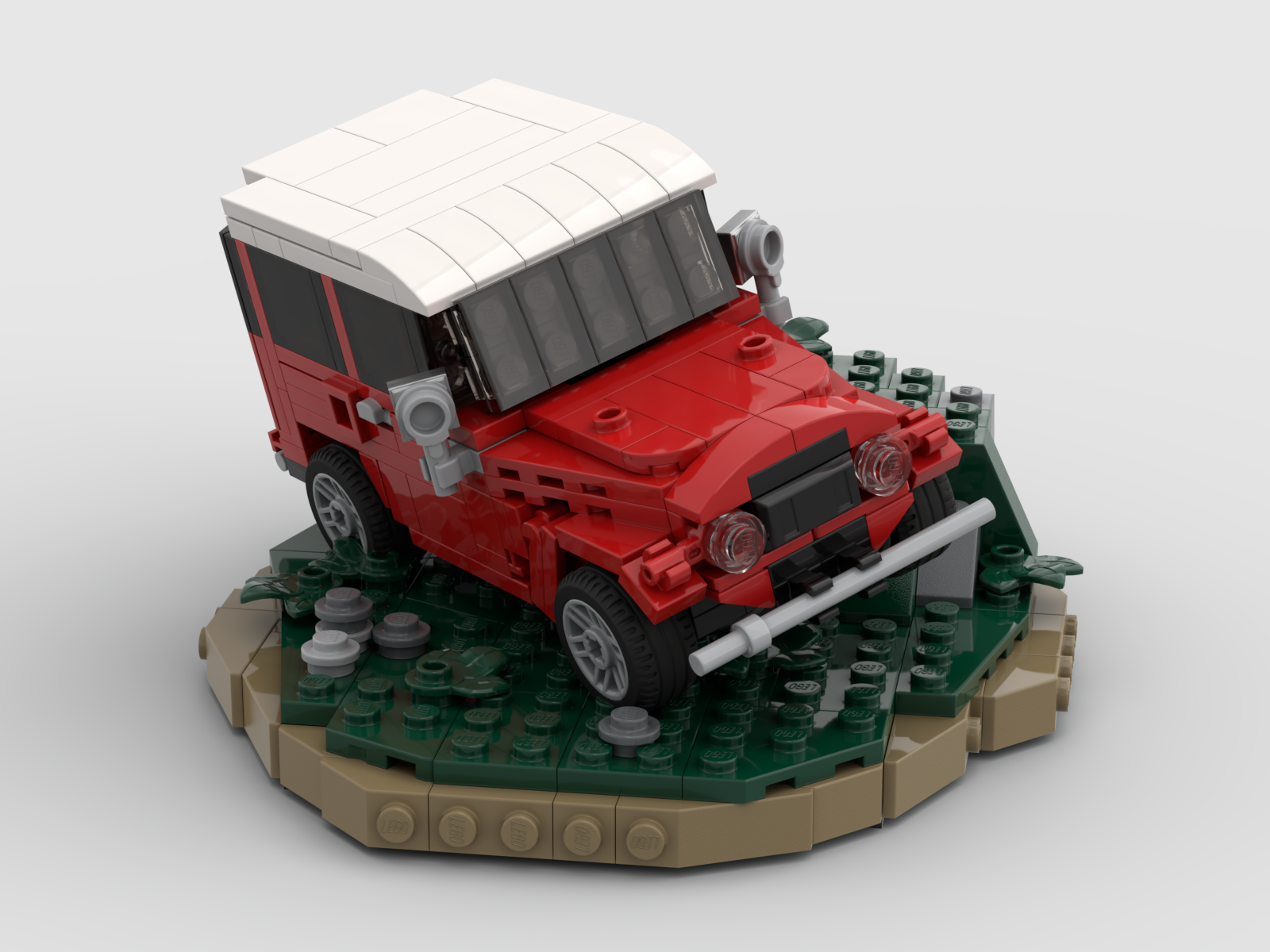 LEGO FJ40 Render